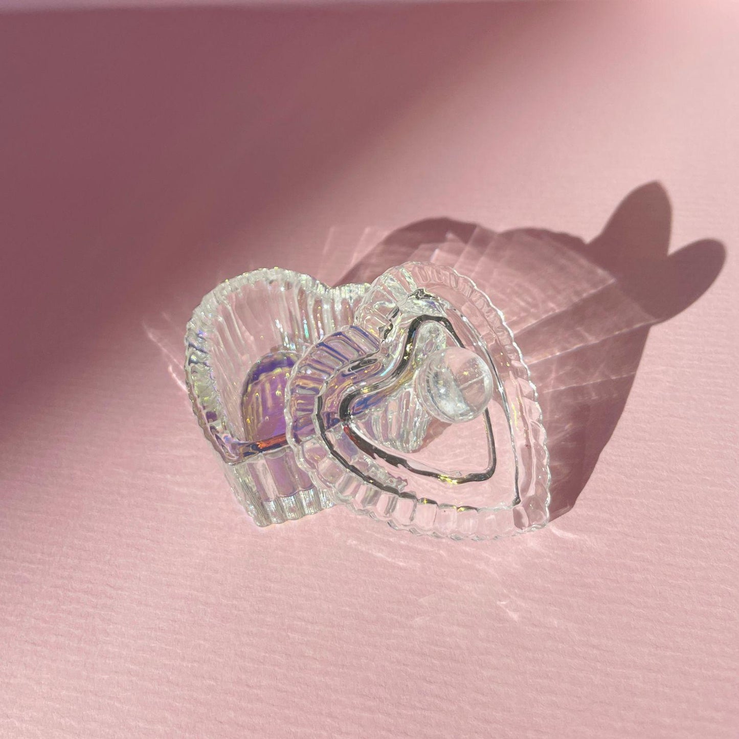 Dappendish Heart Glass